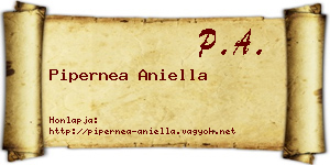 Pipernea Aniella névjegykártya